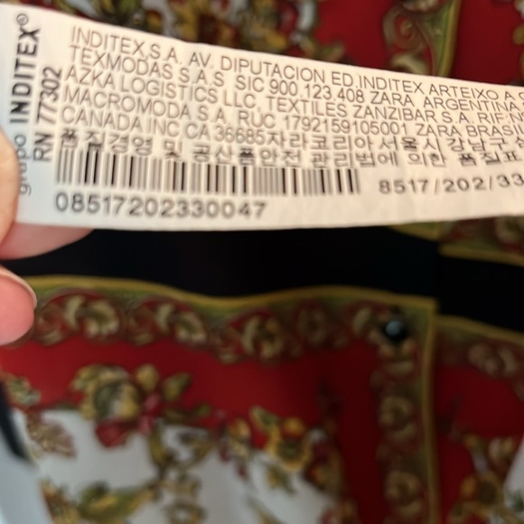 Elegant Floral Print Tunic - Picture 3 of 4